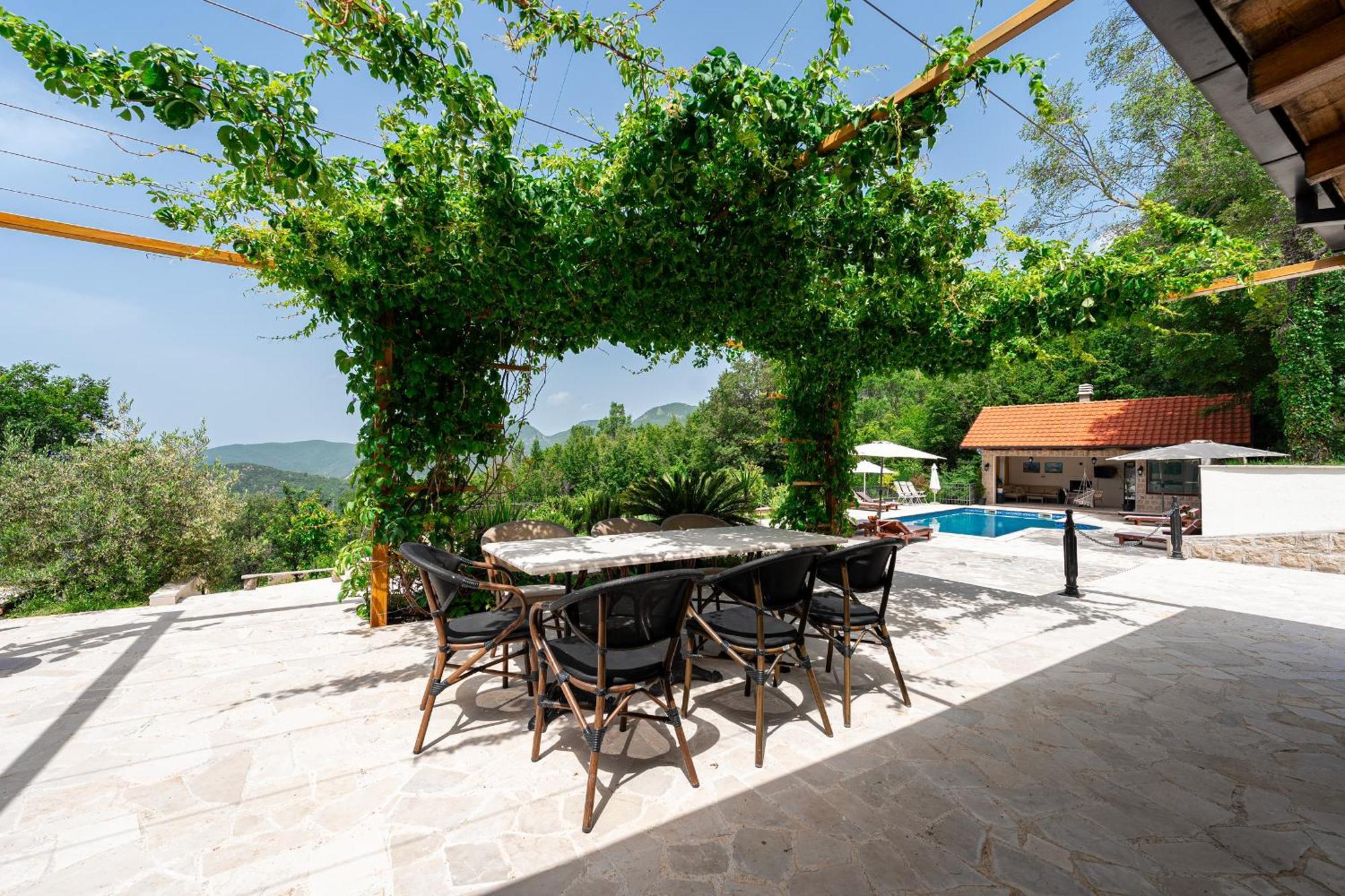 Sunset & Sunrise Villas In Stanisici-Two Villas With Common Pool Budva Ngoại thất bức ảnh